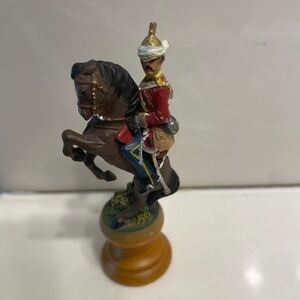 Franklin Mint Horse Rider Pawn Piece - Raj Collection